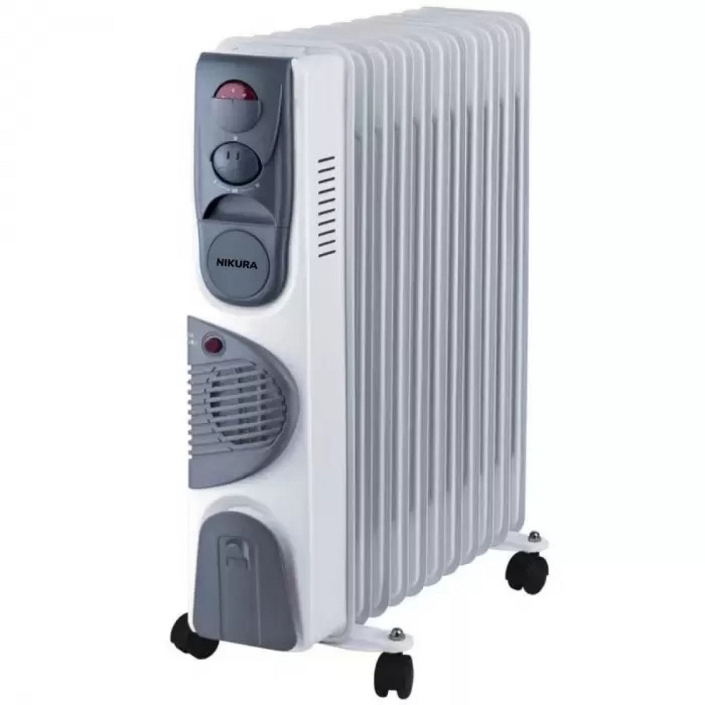 Обогреватель масляный Nikura 2900Вт напольный (11 секций) Винница - изображение 1