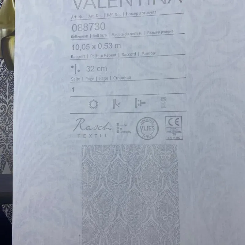 Шпалери Rasch Textil Valentina 088730 Київ - фото 4