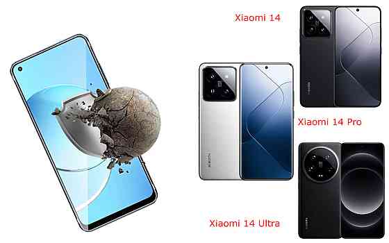 Захисне скло DefenzoGlass для Xiaomi 14, 14 Pro, 14 Ultra – подвійна міцність Київ