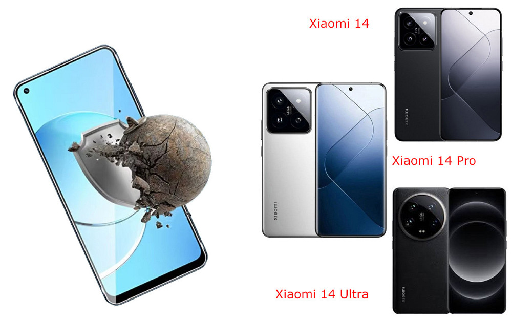 Захисне скло DefenzoGlass для Xiaomi 14, 14 Pro, 14 Ultra – подвійна міцність Київ - фото 2
