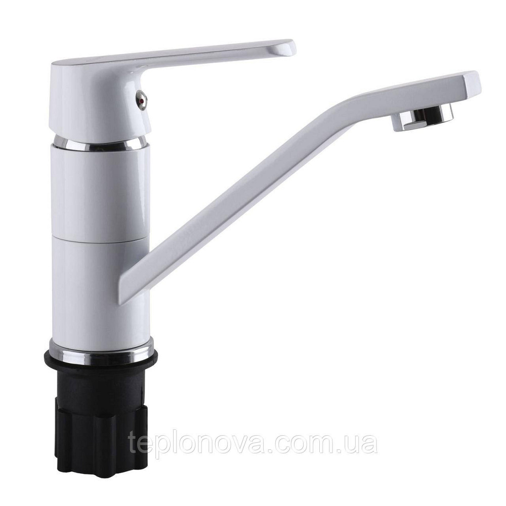 Змішувач для умивальника Globus Lux Laguna GLA-0203MQ-7-WHITE Чернівці - фото 2