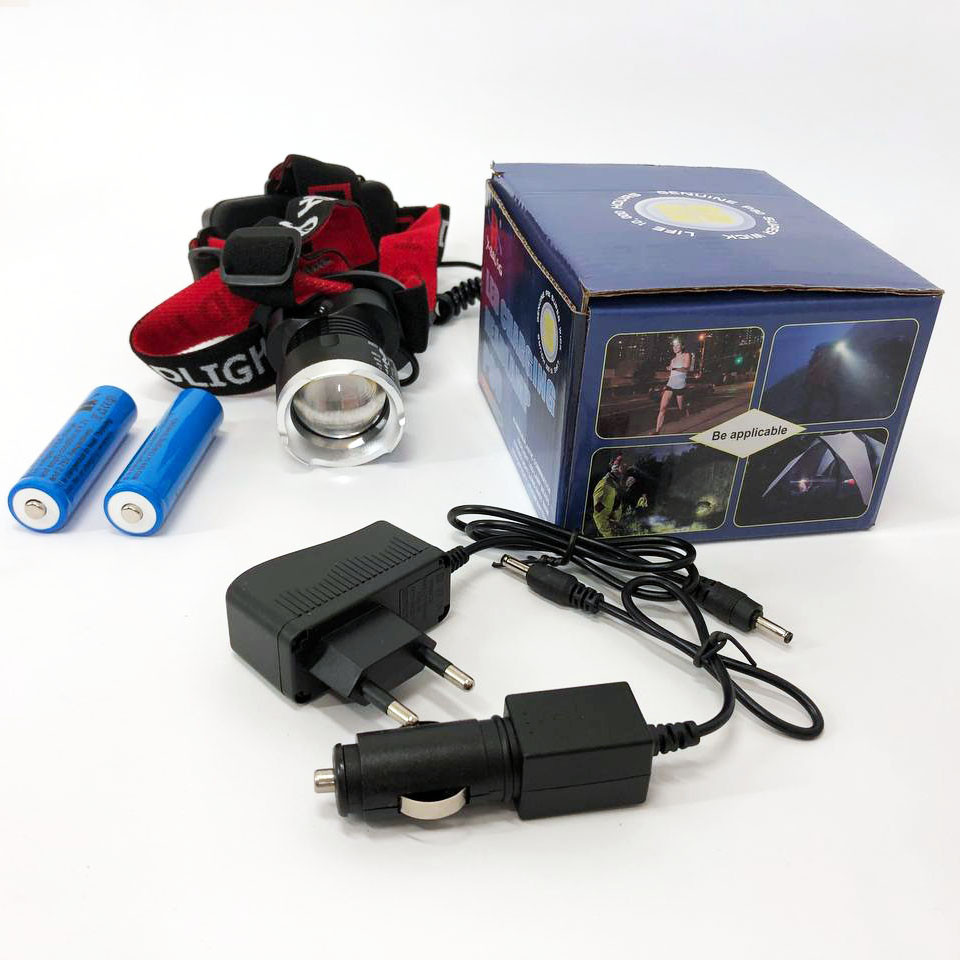 Налобный фонарь для автомеханика X-Balog, Мощный фонарь на голову Компактный налобный PU-12 Львов - изображение 13