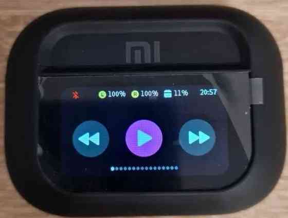 Беспроводные наушники с дисплеем Xiaomi Tour Pro6 ANC Black Screen. Киев