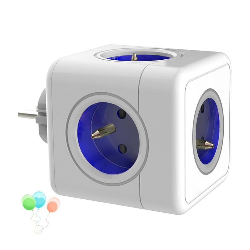 Разветвитель Power Cube с 4 розетками и 3 USB Киев - изображение 1