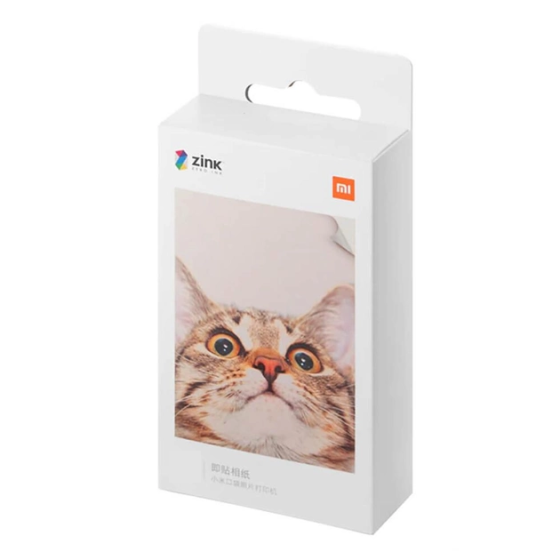 Фотобумага для принтера Xiaomi Mi Portable Photo Printer 5x7.6 см 20 шт фото бумага TEJ4019GL XMBXZ01HT Одесса