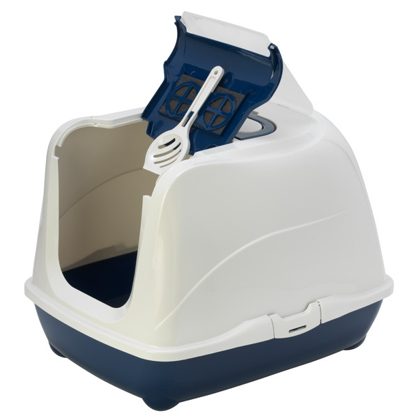 Moderna Flip Cat МОДЕРНА ФЛИП КЕТ закритий туалет з відкидною кришкою для котів, 50х39х37см Київ - фото 1