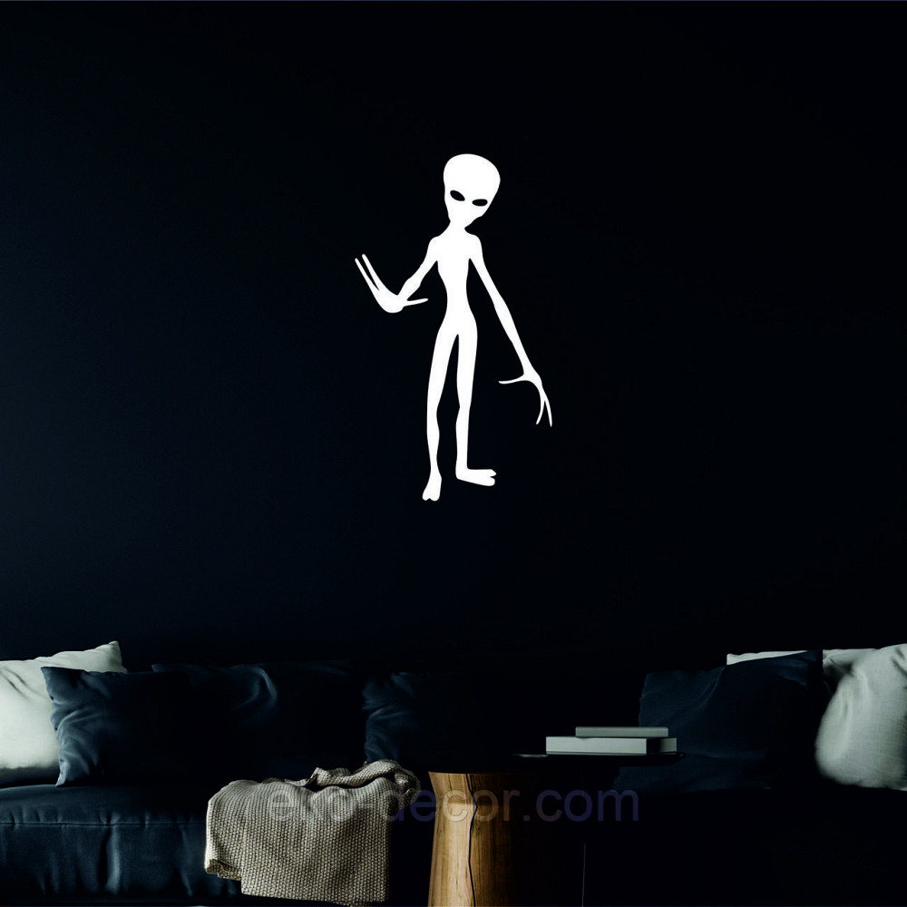 Декоративное настенное Панно «НЛО», Декор на стену 50*28 см, Белый Киев - изображение 7