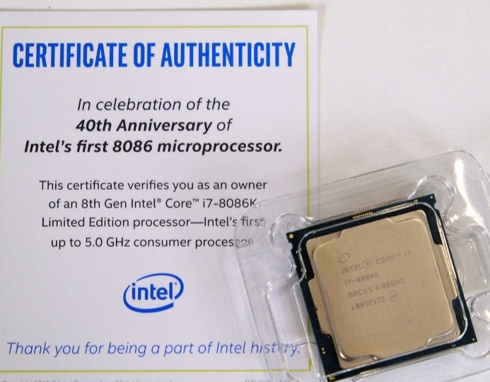 Процесор: Intel Core i7 -8086k, Limited Edition. Київ - фото 2