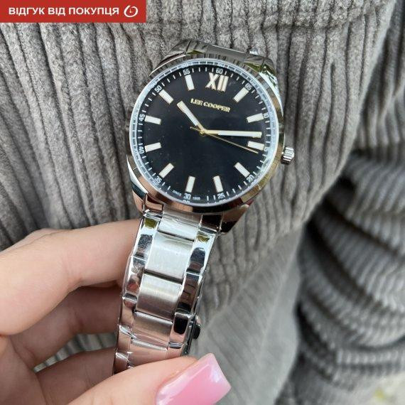 Мужские наручные часы Lee Cooper Trento (Серебристые) Винница - изображение 8