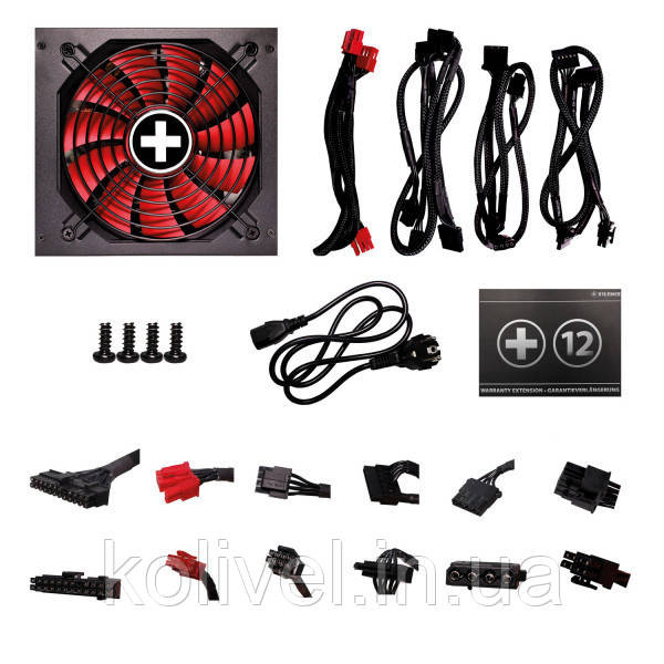 БЖ 750W Xilence XP750MR9 Performance X 80+ Gold, 135mm, Modular, Retail Box (XP750MR9) Киев - изображение 8