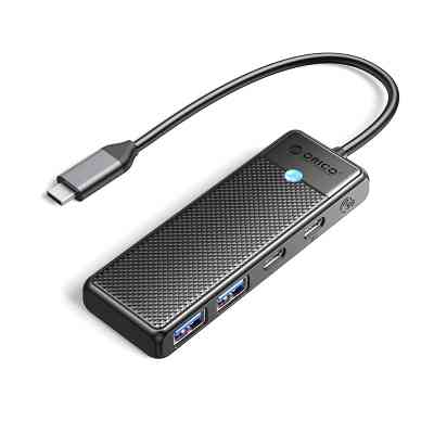 Концентратор Orico USB-C to 2xUSB-C + 2xUSB3.0 (CA914210) Винница