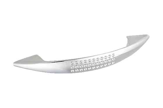 Ручка мебельная скоба квадрат хром/золото Харьков