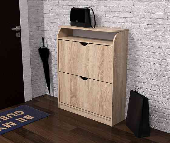 Тумба для обуви №1, Дуб Сонома, 800/250 Львов