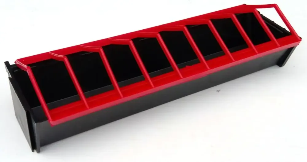 Кормушка лотковая пластиковая 9 секций 