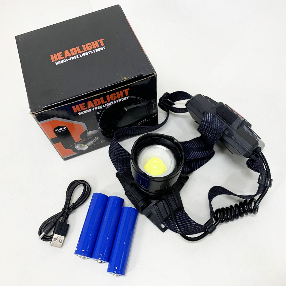 Фонарь налобный Police 8078-P360 QO-13 Львов - изображение 6