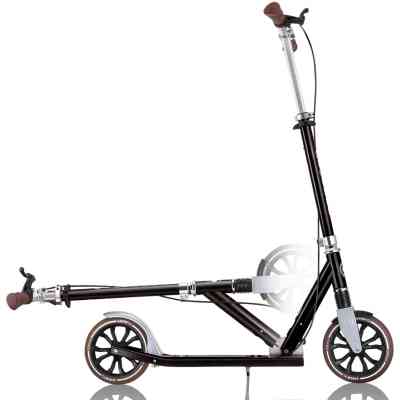 Самокат Globber NL205 Deluxe з ручним гальмом Чорний (685-120) Вінниця