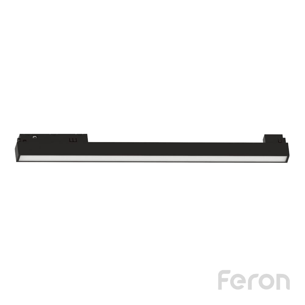 Світлодіодний магнітний трековий світильник Feron MGN302 18Вт 4000K чорний Харьков - изображение 2