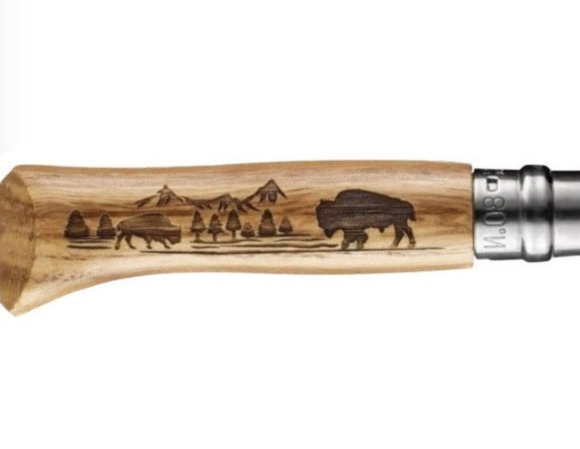 Кухонный Складной Нож Оpinel (Опинель) No.8 