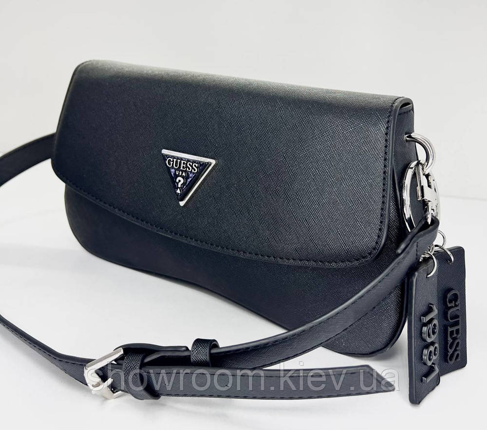 Женская сумочка на плечо Guess (813019) black Киев - изображение 2