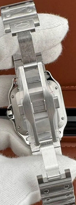 Чоловічий наручний годинник Cartier Santos 40mm. Київ - фото 2