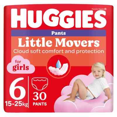 Підгузки Huggies Pants 6 (15-25 кг) для дівчаток 30 шт (5029053564296) Вінниця