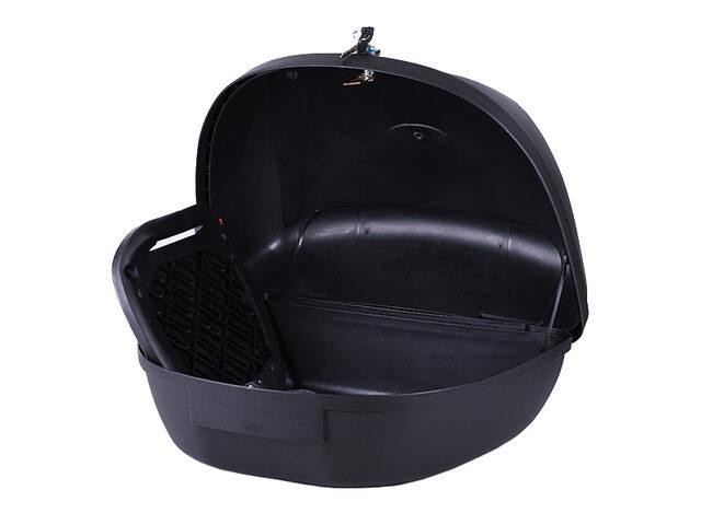 Кофр (багажник) для мотоцикла задний YM-0888 (V-51L) 59.5×44×31.5 черный Мукачево - фото 3