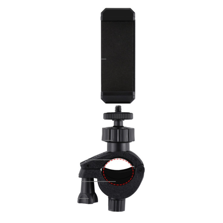 Держатель для телефона на трубу устойчивую руль велосипеда 17-35мм Puluz PU266 Киев - изображение 4