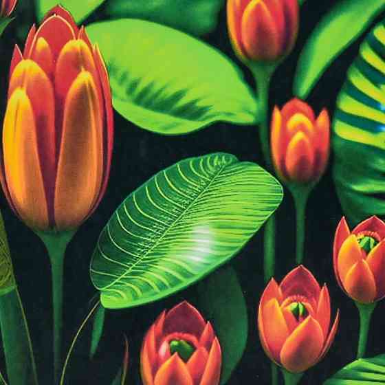 Алмазна мозаїка "Екзотика квітів" HEE16338 30х30 см Вінниця