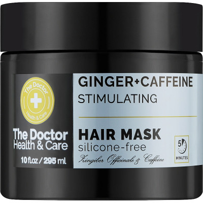 Маска для волос The Doctor Health & Care Ginger + Caffeine Stimulating Стимулирующая 295 мл (8588006042573) Винница - изображение 1