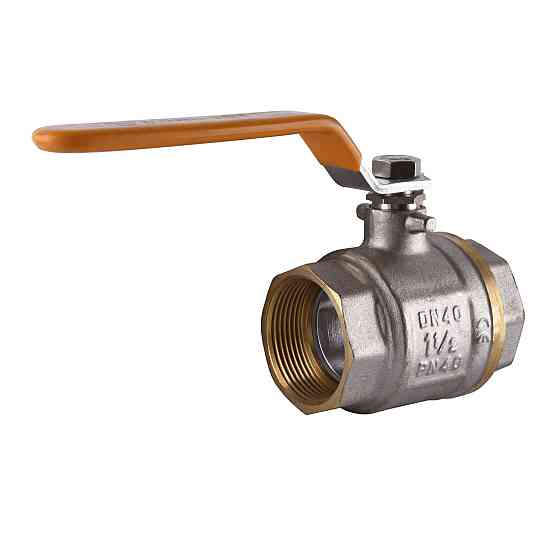 Кран кульовий прямий SOLOMON 1 1/2″ ВВ ЖР PN40 В1001 Киев