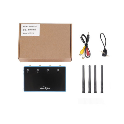 Приемник (RX) Hawkeye 4 eyes 5.8G 4CH in 1 HDMI AV output box (H4E4) Винница - изображение 6