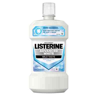 Ополаскиватель для полости рта Listerine Ультраотбеливание Мягкий вкус 500 мл (3574661491776/3574661491875) Винница