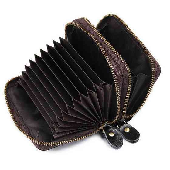 Візитниця Vintage 14964 шкіряна Коричнева Київ