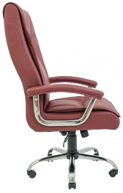 Офісне Крісло Керівника Richman Бургас Fly 2223 Хром М2 AnyFix Бордовий Київ - фото 3