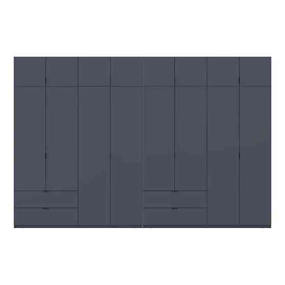 Шкаф для одежды Doros Лукас Графит 4+4 ДСП 360х50х240 DRS-011702 (42005145) Днепр