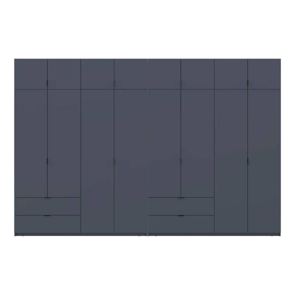 Шкаф для одежды Doros Лукас Графит 4+4 ДСП 360х50х240 DRS-011702 (42005145) Днепр - изображение 4