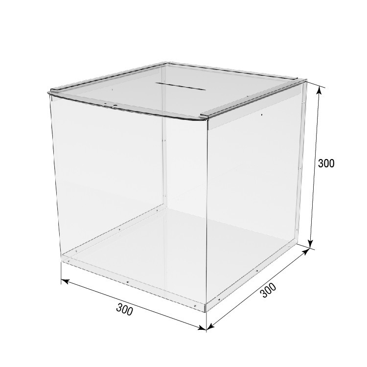 Ящик для пожертвований EKOSTAR 300х300х300 Киев - изображение 3