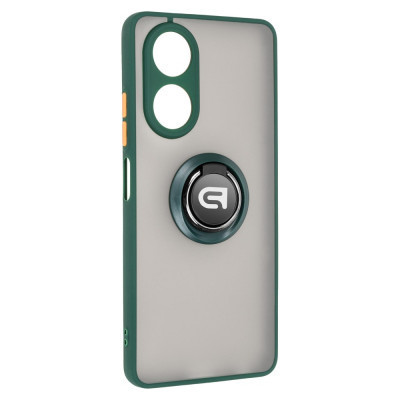 Чехол для мобильного телефона Armorstandart Frosted Matte Ring OPPO A58 4G Dark Green (ARM72704) Винница - изображение 1