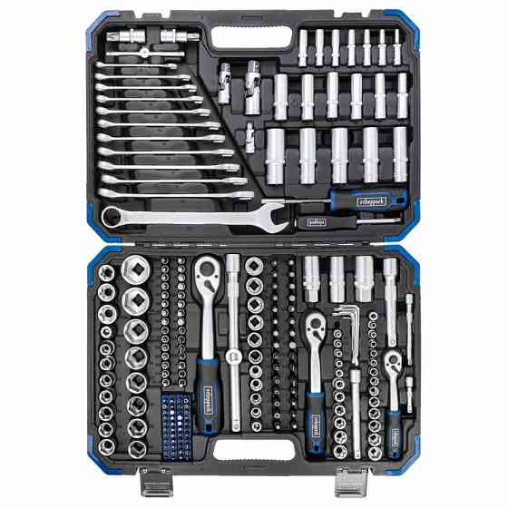 Набор инструментов 216+2пр. 1/4'', 3/8'', 1/2''(6гр.) (4-32мм) SCHEPPACH SCH-38841+2 Одесса