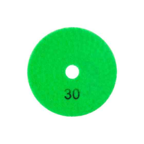 Окружность алмазная шлифовальная, гибкая на липучке 100 мм P30. INTERTOOL BT-0902 Киев