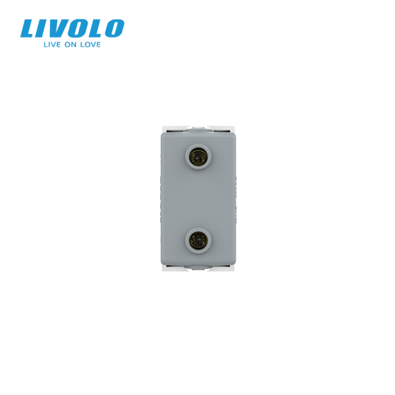 USB розетка LIVOLO 5V 2.1A, біла, 10Вт, з блоком живлення, модуль 0.5 поста (VL-FCUA-1WP) Коломыя