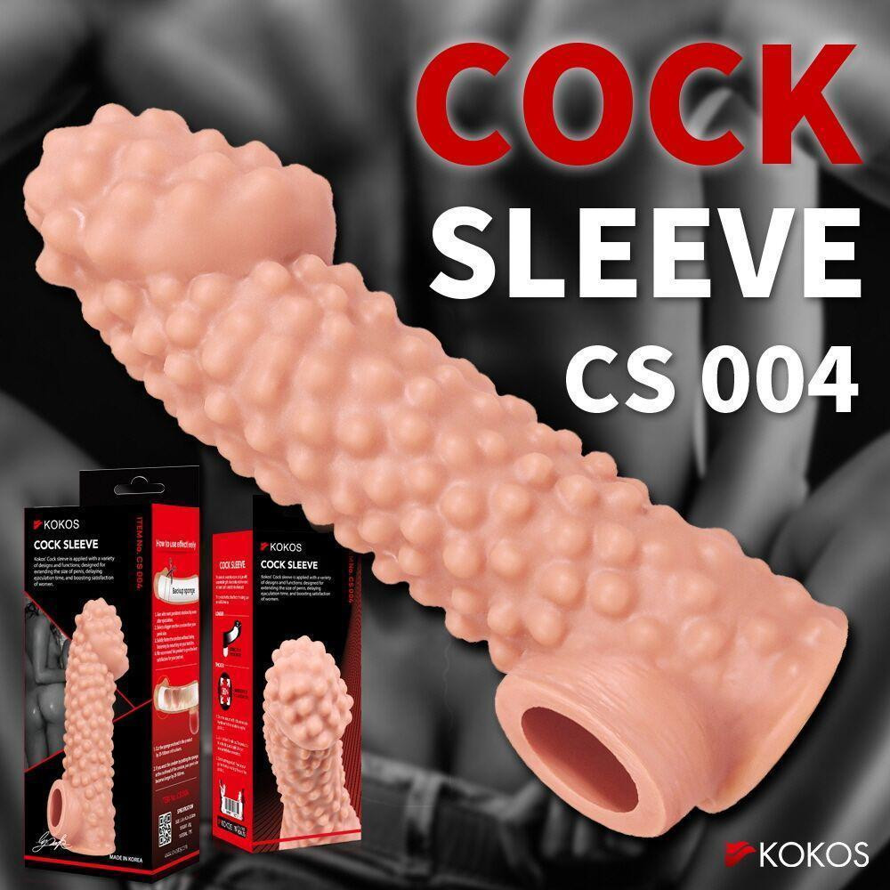 Насадка на член Kokos Cock Sleeve CS 004 M Sex Aura Київ - фото 7