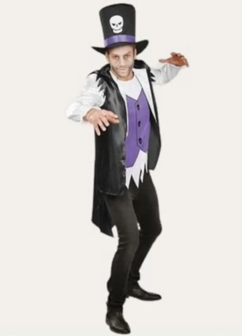 Костюм на Хелловін чоловічий Зомбі Пірат різнобарвний L Київ - фото 2