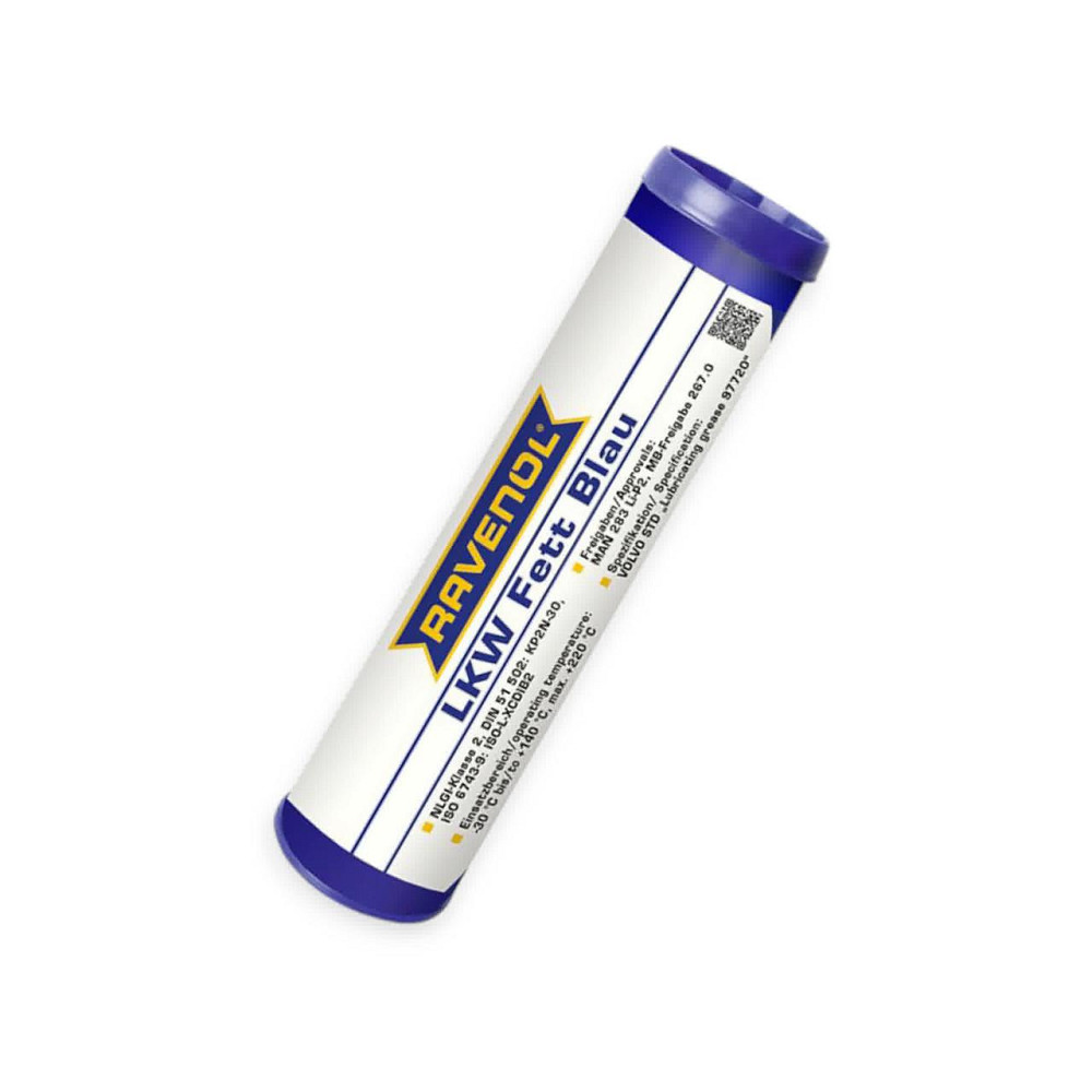 Мастило літієве (пластична) Ravenol LKW FETT BLAU (0.4кг) +140°C Мукачево - фото 1