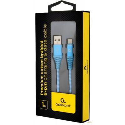 Дата кабель USB 2.0 AM to Lightning 1.0m Cablexpert (CC-USB2B-AMLM-1M-VW) Винница - изображение 2