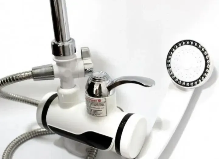 Цифровой мгновенный водонагреватель WATER HEATER MP-5208 с душем с LED дисплеем, 3кВт, белый 3251 Одесса - изображение 6