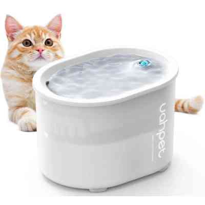 Універсальний посуд для тварин Uahpet Поїлка Glow Wireless Pet Fountain (UYSJ05QD) Вінниця
