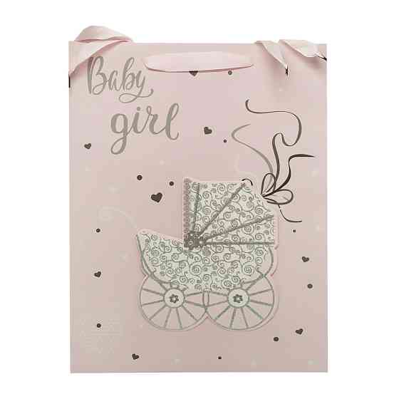 Подарунковий пакет 2369L, 40 х 30 х 0,1 Рожевий Вінниця