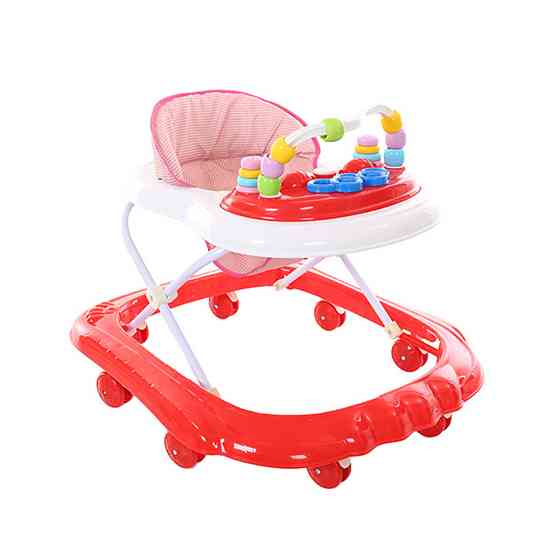 Ходунки детские BW2306 с погремушками 72x60x62 см Красный Винница