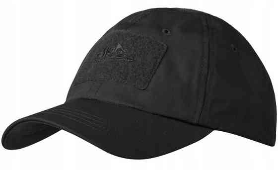 Універсальна Тактична Бейсболка з козирком Helikon-Tex "PoliCotton Ripstop" (CZ-BBC-PR-01) Black Нововолинськ